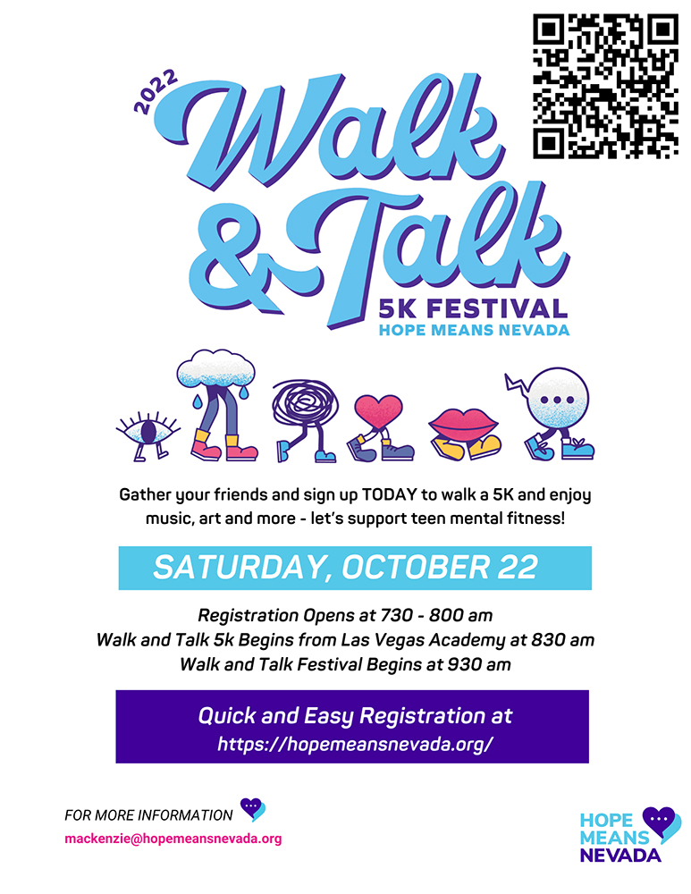 Walk & Talk Festival Flyer