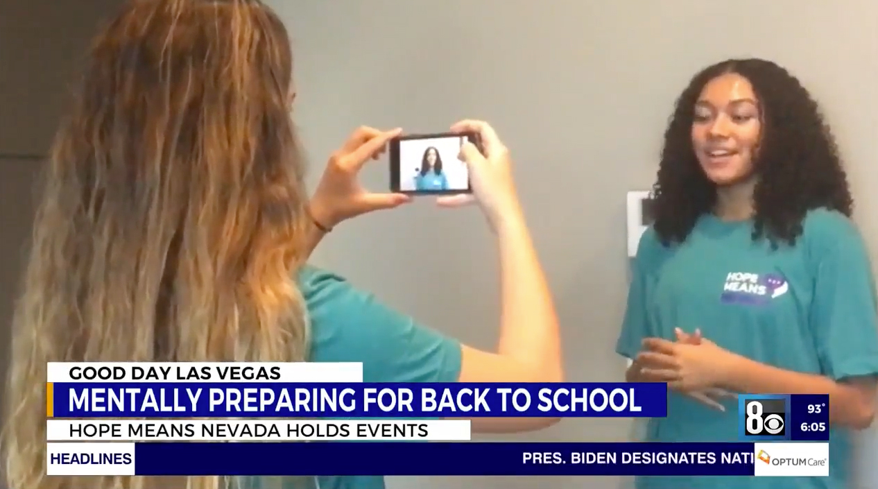 Hope Means Nevada on the news